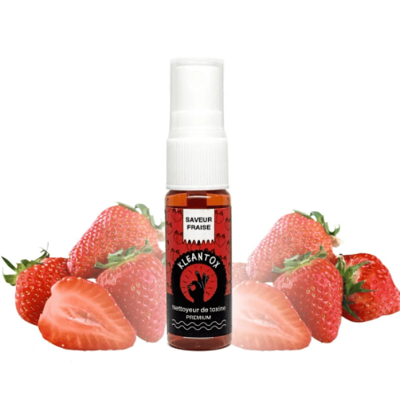Spray Kleaner Anti-toxines Fraise | 20ml | Kleantox Spray Kleaner Anti-toxines Fraise | 20ml | Kleantox