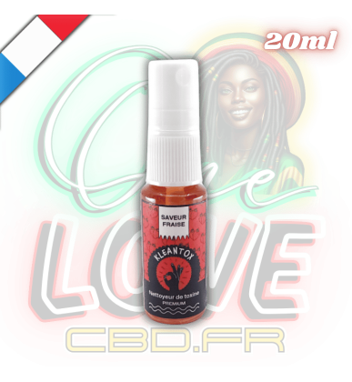 Spray Kleaner Anti-toxines Fraise | 20ml | Kleantox