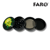 Grinder métal 50mm Green Skulls 8 | 5 parties | Faro