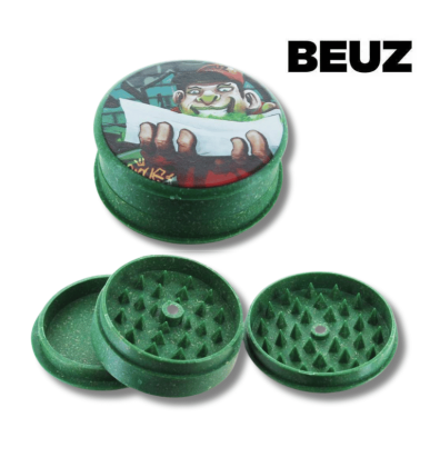 Grinders chanvre 50mm Rolling x12 | 3 parties | Beuz