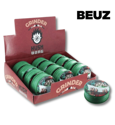 Grinders chanvre 50mm Rolling x12 | 3 parties | Beuz