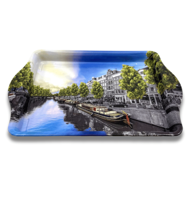 Plateau à rouler Canal Amsterdam | 21x14cm | Multitrance
