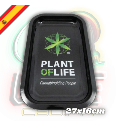 Plateau à rouler Cannabinoiding People XL | 27x16cm | Plant of Life