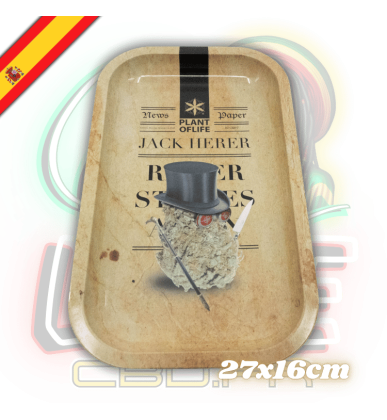 Plateau à rouler Jack Herer light XL | 27x16cm | Plant of Life