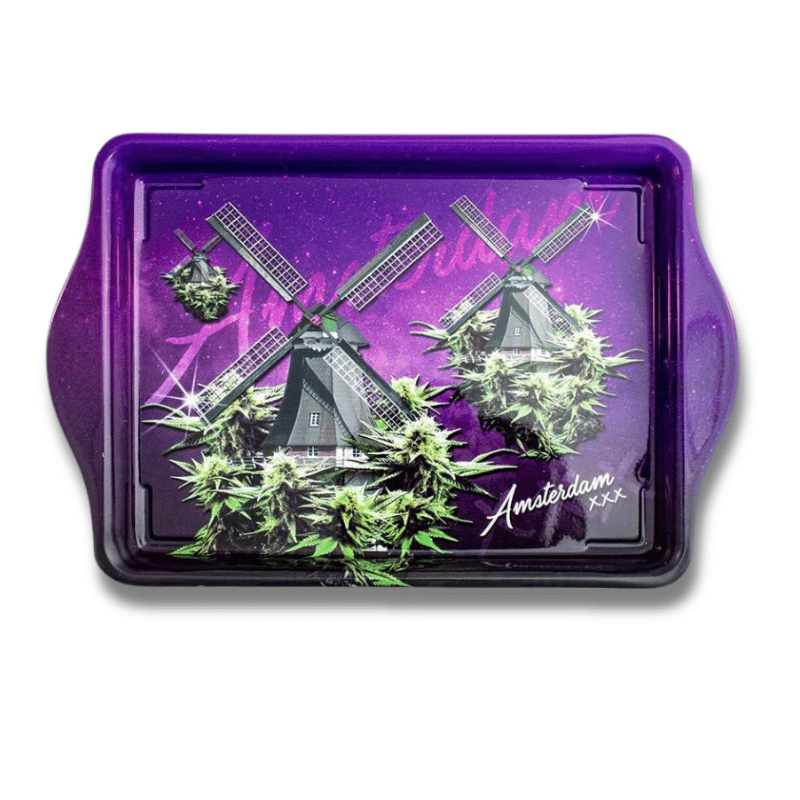 Plateau à rouler Windmills Amsterdam | 21x14cm | Multitrance