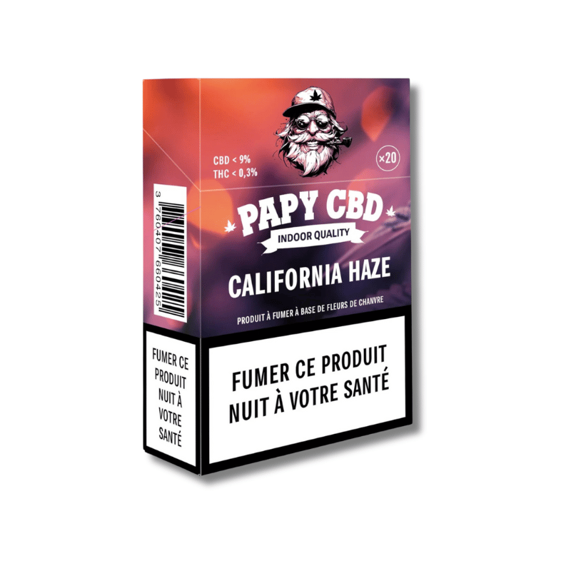 Cigarettes CBD California Haze x20 | Sans nicotine | Papy CBD