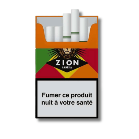 Cigarettes CBD Amnésia x20 | Sans nicotine | Zion Cigarettes CBD Amnésia x20 | Sans nicotine | Zion