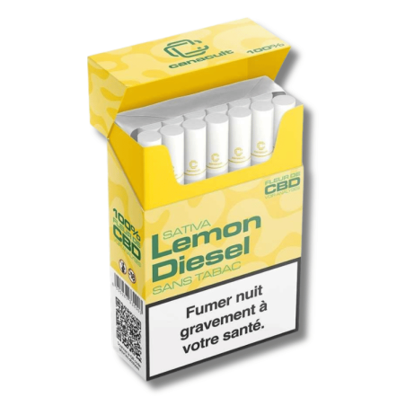 Cigarettes CBD Lemon Diesel x20 | Sans nicotine | Canacult Cigarettes CBD Lemon Diesel x20 | Sans nicotine | Canacult