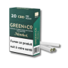 Cigarettes CBD Menthol x20 | Sans nicotine | Green&Co Cigarettes CBD Menthol x20 | Sans nicotine | Green&Co