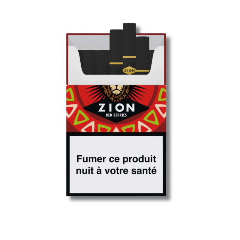 Cigarettes CBD Red Berries x20 | Sans nicotine | Zion
