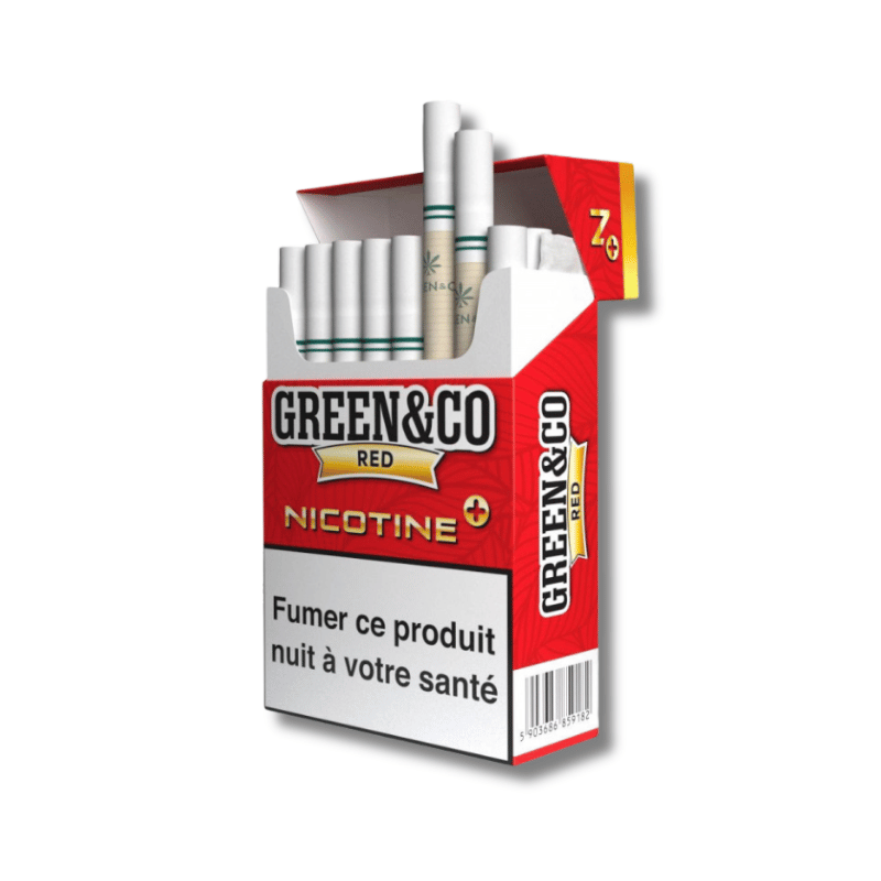 Cigarettes CBD Red Nicotine+ x20 | Green&Co