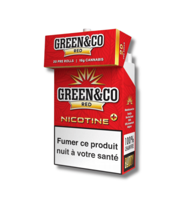 Cigarettes CBD Red Nicotine+ x20 | Green&Co