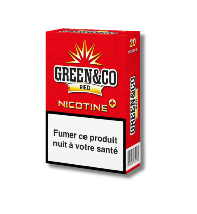Cigarettes CBD Red Nicotine+ x20 | Green&Co