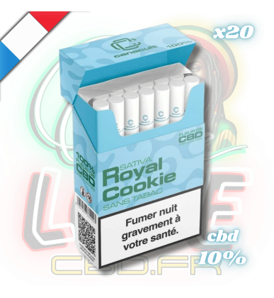 Cigarettes CBD Royal Cookie x20 | Sans nicotine | Canacult