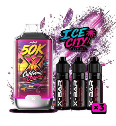 Kit X-BAR 50K Ice City California Dreams