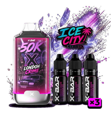 Kit X-BAR 50K Ice City London Crime