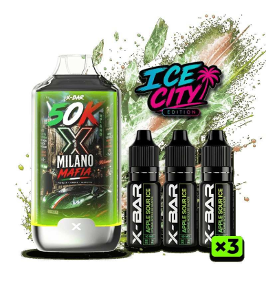 Kit X-BAR 50K Ice City Milano Mafia