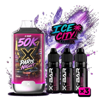 Kit X-BAR 50K Ice City Paris Night